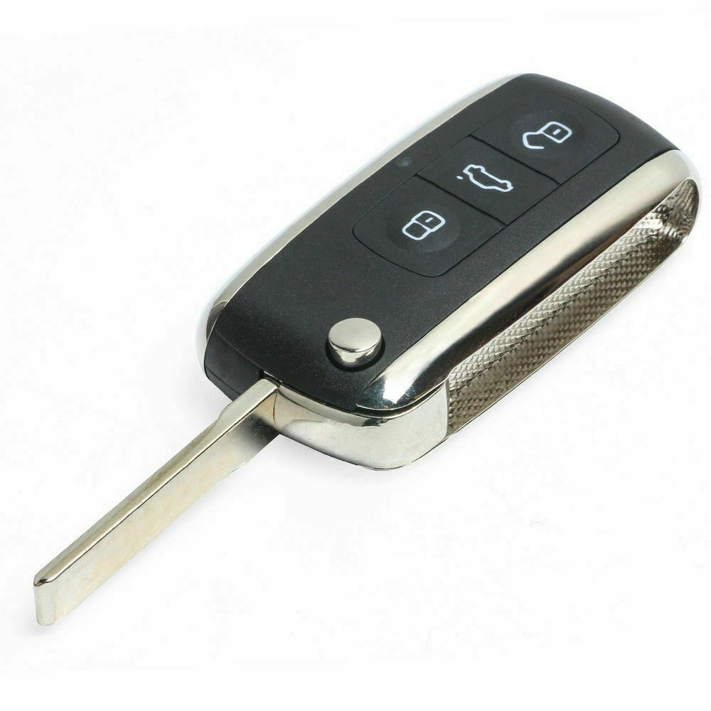 Fits BMW Models 1999-2005 433MHz ID44 Bentley Style Flip HU92 Remote Car Key Fob