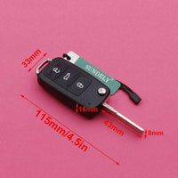 Thumbnail for Fits VW Skoda Seat Golf Polo 5K0837202AD 434MHz ID48 3 Button Car Key Fob