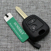 Thumbnail for Fits Citroen Saxo Picasso Xsara Berlingo 433MHz ID46 SX9 2 Button Car Key Fob