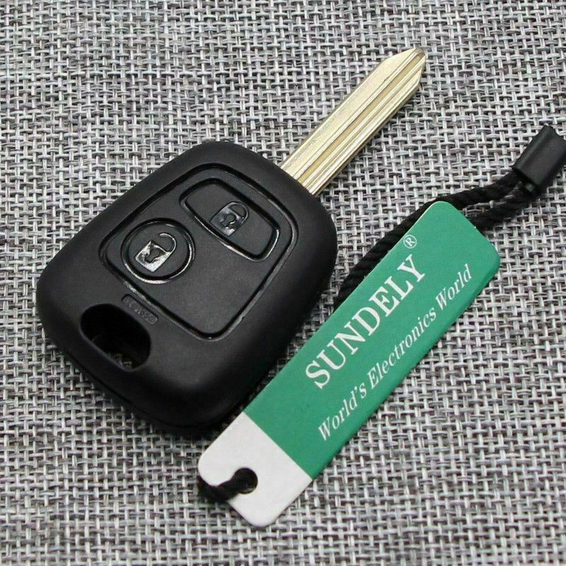 Fits Citroen Saxo Picasso Xsara Berlingo 433MHz ID46 SX9 2 Button Car Key Fob