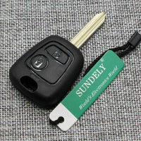 Thumbnail for Fits Citroen Saxo Picasso Xsara Berlingo 433MHz ID46 SX9 2 Button Car Key Fob