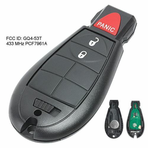 Fits Dodge RAM 1500 2500 3500 13-17 With Remote Start GQ4-53T Remote Car Key Fob