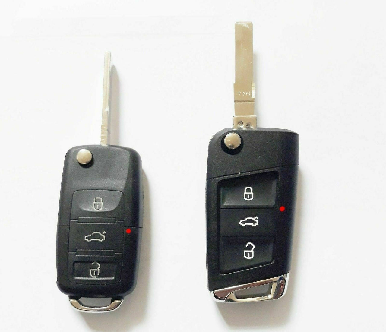 Fits VW Golf Polo 3 Button Upgrade Remote Flip Key Fob