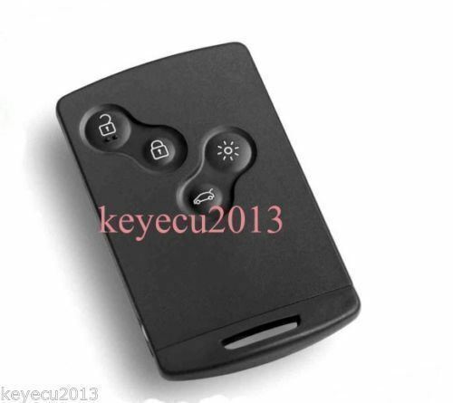 Fits Renault Koleos Megane Scenic 2009-2014 4 Button 433MHZ PCF7952 Car Key Fob