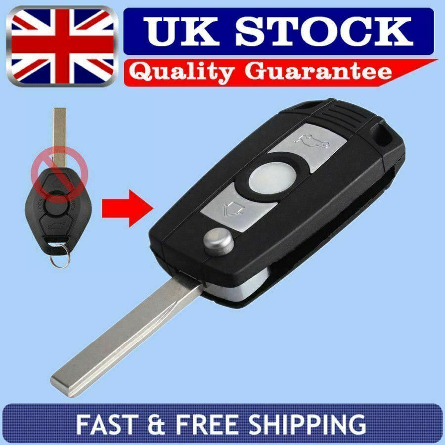 Fits BMW E46 E38 E39 3 5 7 Series Z3 Z4 X5 X3 3 Buttons Car Key Fob