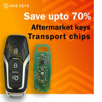 Thumbnail for Fits Ford Edge Mondeo S-Max 434Mhz ID49 3 Button Car Key Fob