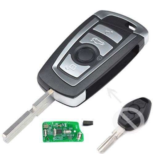 Modify Replacement Flip Key for 1998-2009 BMW Remote Key Fob - EWS - 315Mhz HU58