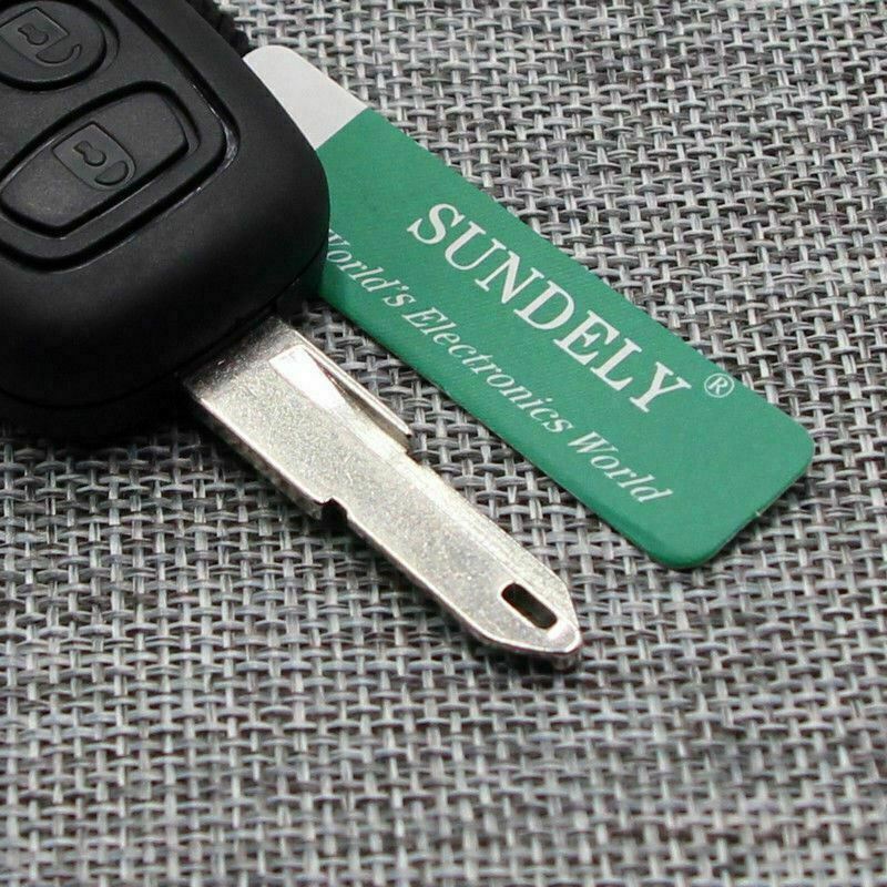 Fits Peugeot 206 2 Button 433MHz ID46 Car Key Fob