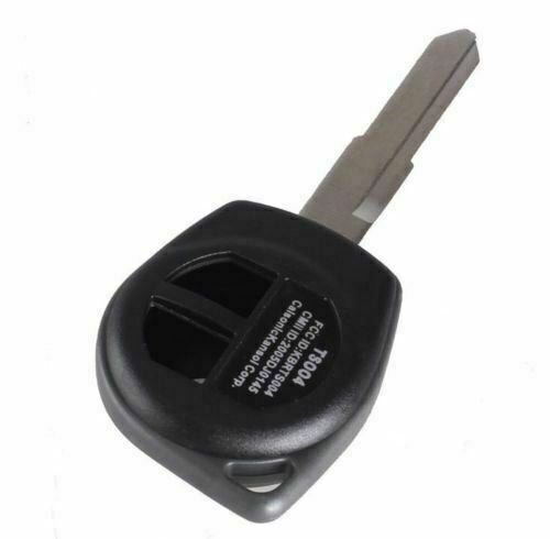 Fits Suzuki Ignis Alto SX4 Vauxhall Aglia 2 Button Remote Key Fob Case