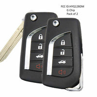 Thumbnail for Fits Toyota Prius 2013-2016 HYQ12BDM 2 1Button 314MHz G Upgraded Key Fob - 2 PCS