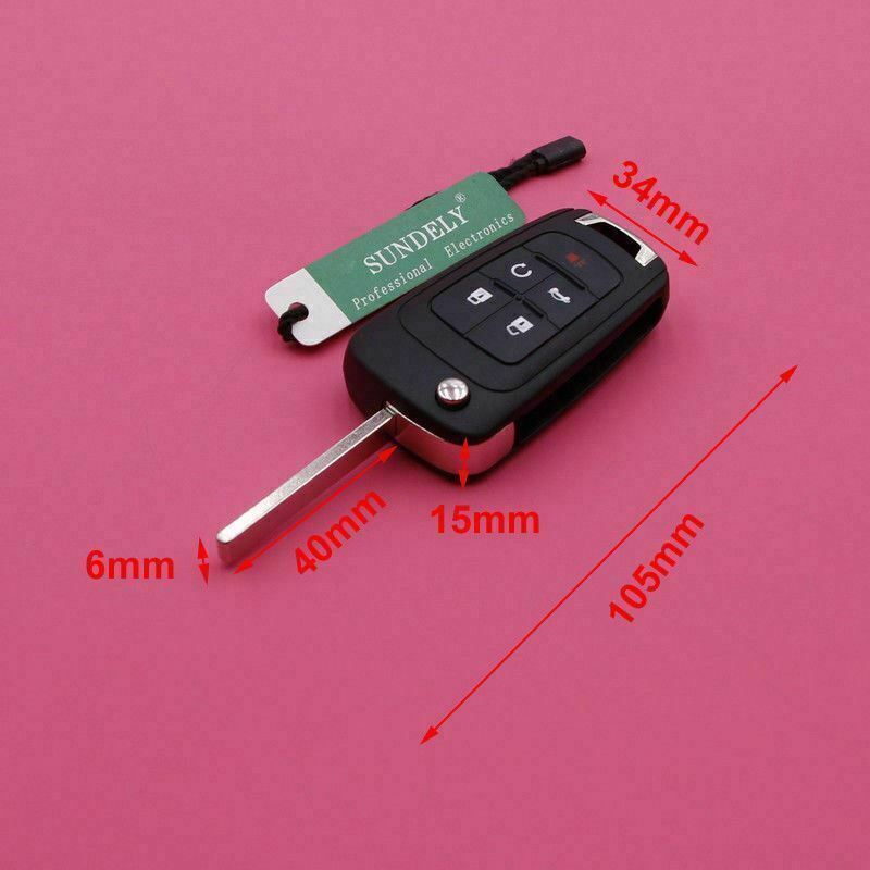 Remote 5 Button Keyless Key Fob + OHT01060512 315Mhz Key For Chevrolet Buick GMC