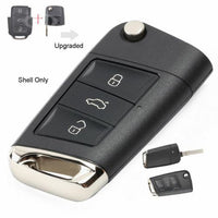 Thumbnail for Fits Volkswagen Seat Skoda 3 Button Modified Golf 7 Remote Car Key Fob