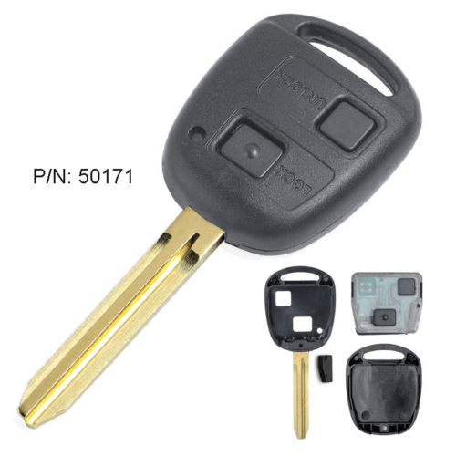 Remote Key Fob 433MHz 4D67 for Toyota Prado Avensis Tarago 120 RAV4 P/N: 50171