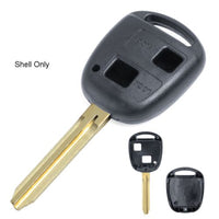 Thumbnail for Replacement Shell Remote Key Case Fob for TOYOTA Prado Tarago Camry Corolla 2BTN