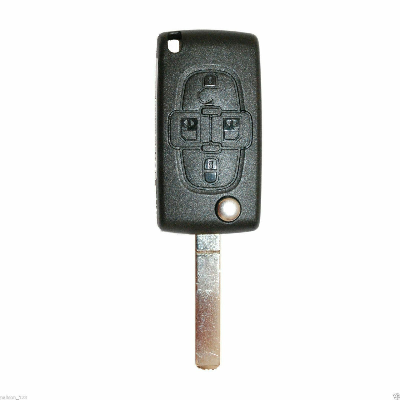 Fits citroen C8 4 Button Remote Car Key Fob And Blade