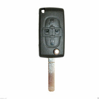 Thumbnail for Fits citroen C8 4 Button Remote Car Key Fob And Blade