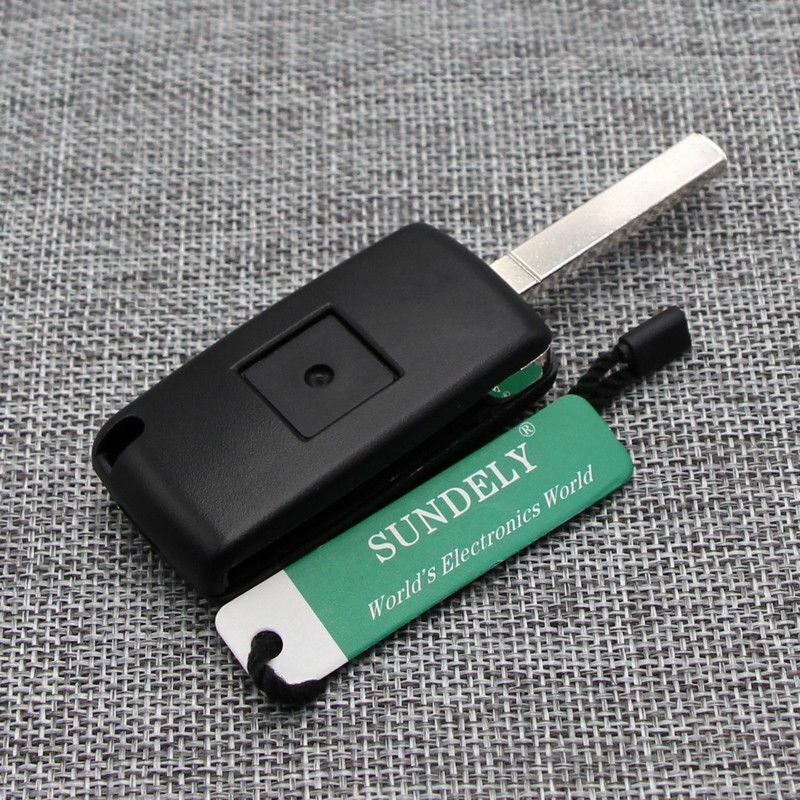 Fits Peugeot Citroen 433MHZ ID46 Chip 3 Buttons Remote Locking Key Fob Case