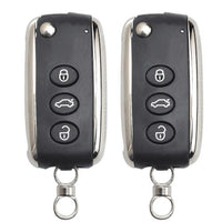 Thumbnail for Fits Bentley Flying Spur 3 Button Remote Key Shell Case Fob