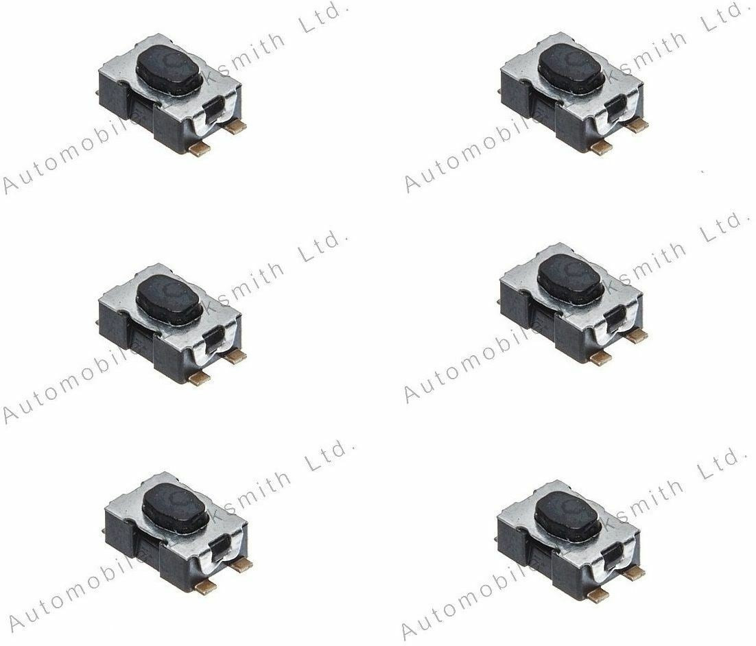 Fits Peugeot Citroen Fiat 2 3 4 Button Micro Tactile Switches - 10 PCS