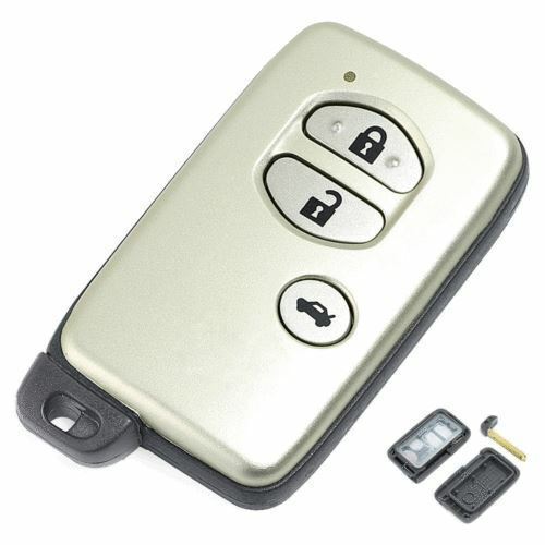 Fits TOYOTA Camry Avalon 2007-2010 3 Button Smart Remote Key Shell Case Fob