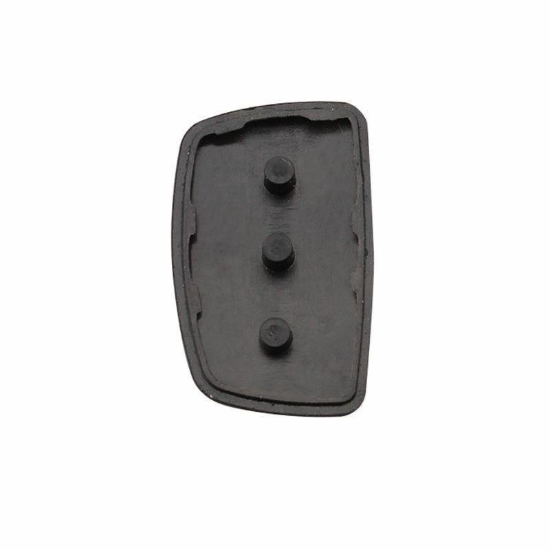 For Hyundai ix20 ix30 ix35 ix45 3 Button Rubber Key Pad - 2PCS