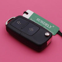 Thumbnail for Fits Skoda Volkswagen Seat 1J0 959 753 AG 433MHz 2 Button ID48 Car Key Fob