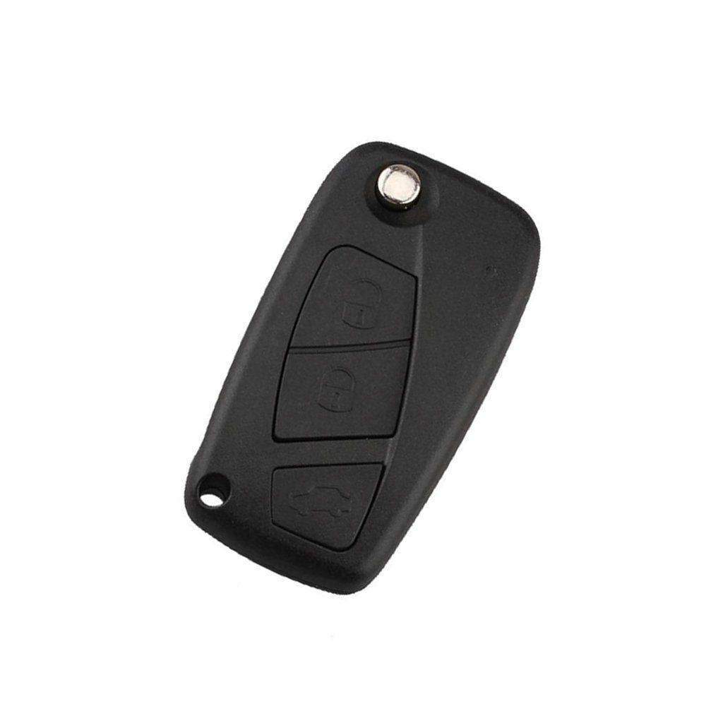 Fits FIAT PANDA IDEA PUNTO STILO 3 Button Remote Flip Key Fob Case Shell