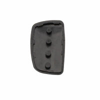 Thumbnail for Fits Hyundai Black 4 Button Remote Key Shell Case Cover Replacement Rubber Pad