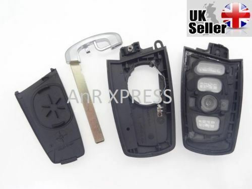 Fits BMW 1 3 5 SERIES F10 F20 F30 F40 4 BUTTON SMART KEY WITH BLADE