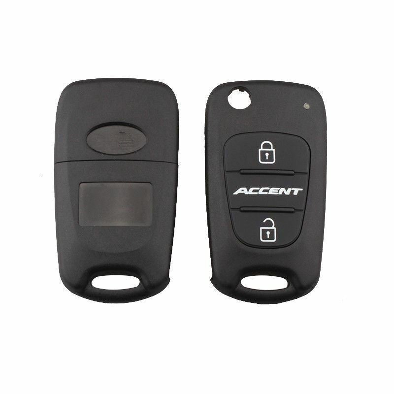 Fits Hyundai Accent 2011-2013 3 Button Car Key Fob