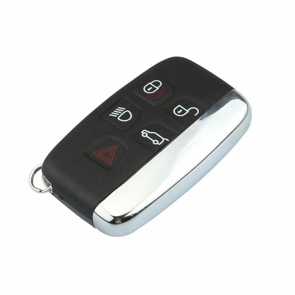 Fits LAND ROVER LR4 RANGE EVOQUE SPORT 5 Buttons Remote Car Key Case Fob Shell