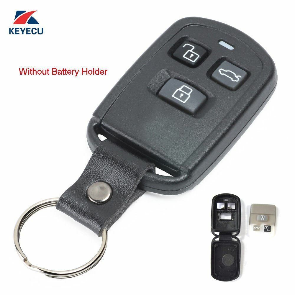 Fits Hyundai Accent Elantra Sonata XG350 2002-2005 3 Button Key Shell Case