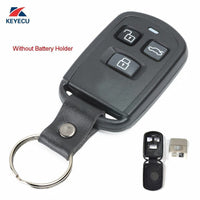 Thumbnail for Fits Hyundai Accent Elantra Sonata XG350 2002-2005 3 Button Key Shell Case