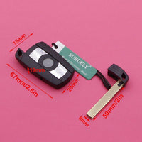 Thumbnail for Fits BMW 3 5 E92 E93 E60 E61 E63 868MHz CAS3 PCF7945 Car Key Fob