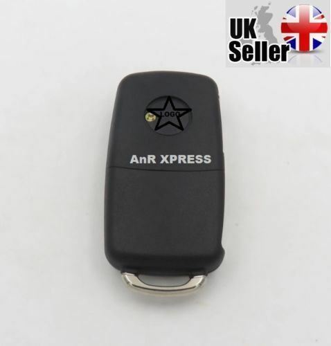 Fits SEAT LEON IBIZA TOLEDO 3 Button Flip Key With Blank HAA Blade