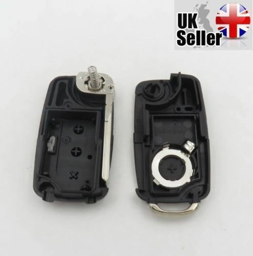 Fits SEAT LEON IBIZA TOLEDO 3 Button Flip Key With Blank HAA Blade