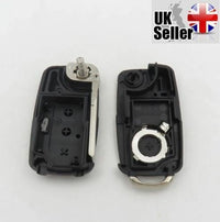 Thumbnail for Fits SEAT LEON IBIZA TOLEDO 3 Button Flip Key With Blank HAA Blade