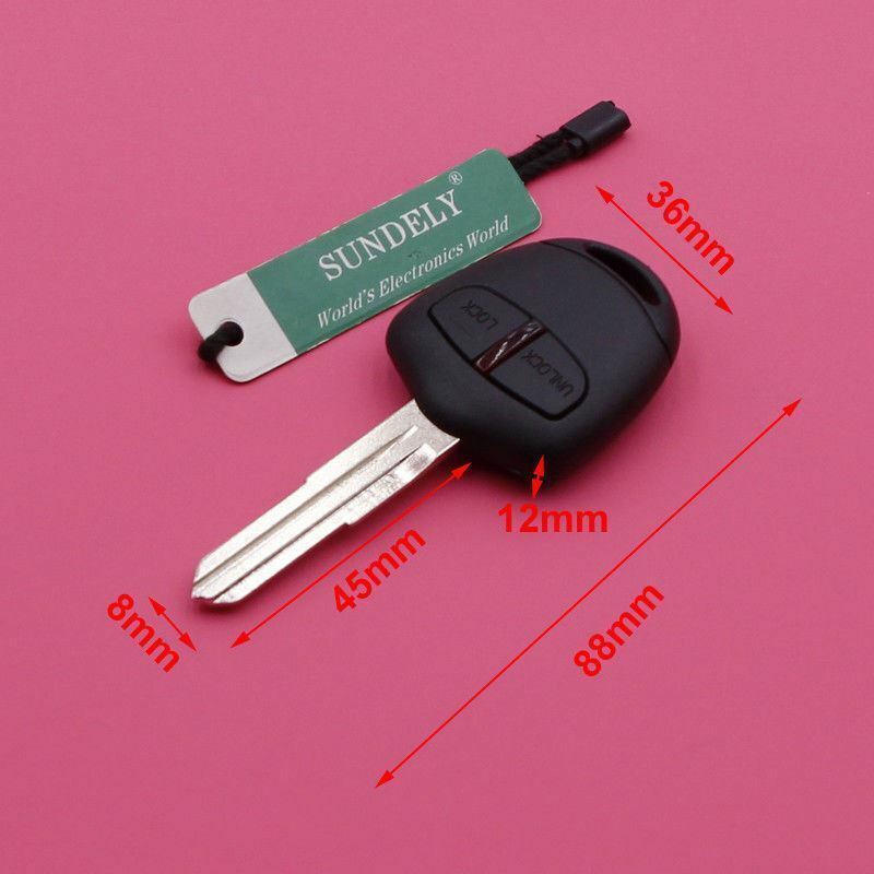 Fits Compatible with HYQ12BAN, HYQ12BBX  2+1 Buttons Keyless Car Remote Key Fob