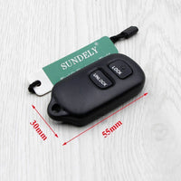 Thumbnail for Fits Compatible with HYQ12BAN, HYQ12BBX  2+1 Buttons Keyless Car Remote Key Fob