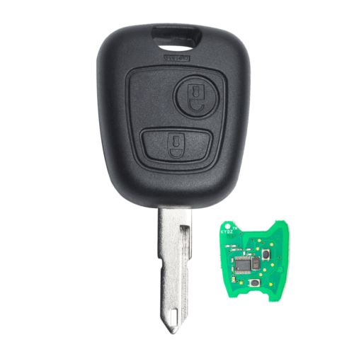 Fits Citroen C2 433MHz ID46 2 Button Remote Car Key Fob