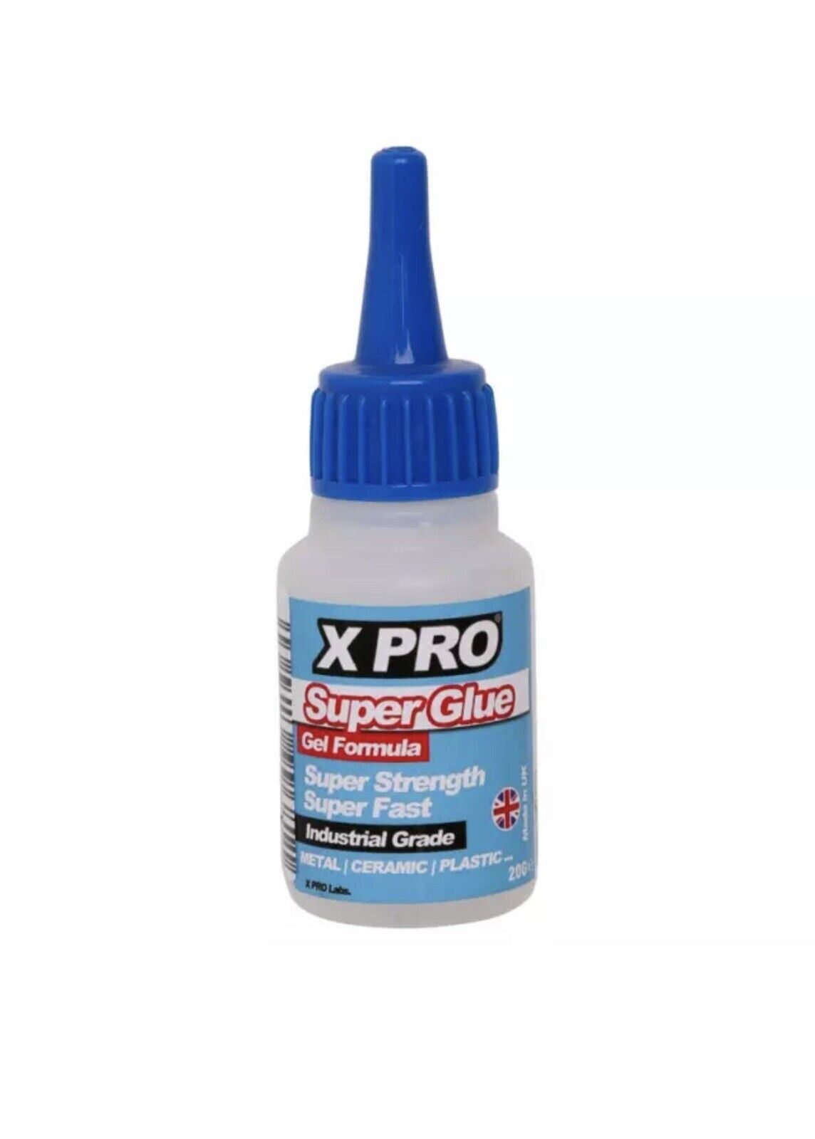 XPRO Premium Quality Extra Strong Superglue for Wood Plastic Metal Leather Glass