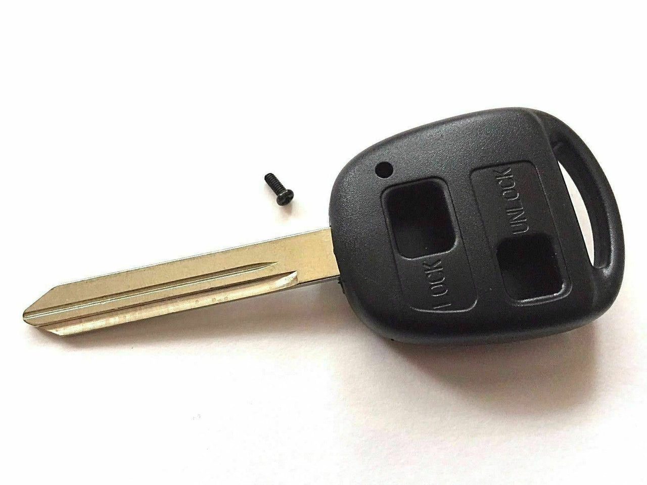 Fits Toyota Avensis Corolla Yaris 2 Button Remote key Shell Case & Blade TOY47