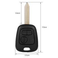 Thumbnail for Fits Citroen Saxo Xsara Picasso Berlingo 2 Button Car Key Fob