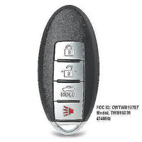 Thumbnail for Fits Nissan Infiniti Q70 M56 M37 M35h QX56 CWTWB1U787 434MHz Car Key Fob