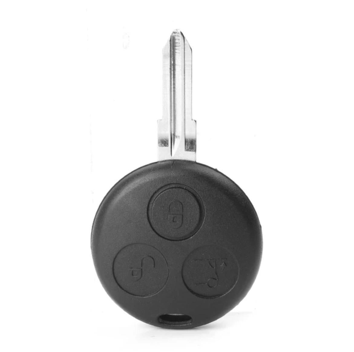 Fits Mercedes Smart Car Fortwo Forfour 3 Button Car Key Fob