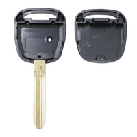 Thumbnail for For Toyota Estima Previa Corolla TOY43 1 Side Button Remote Car Key Fob Case Shell