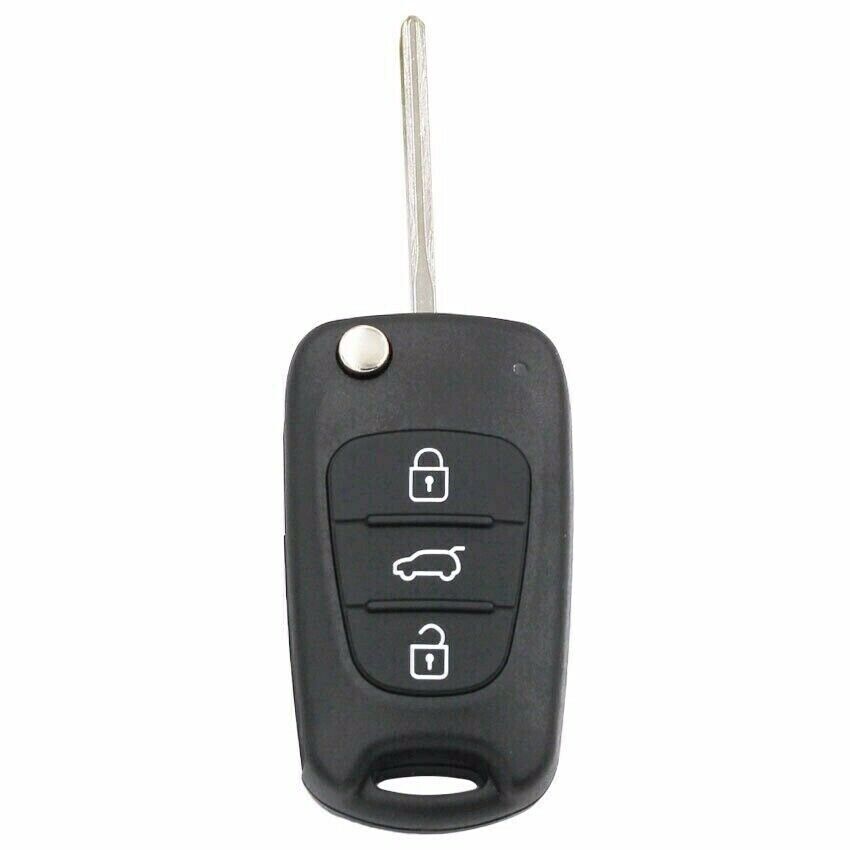 Fits Hyundai i30 ix35 433MHz ID46 3 Button Car Key Fob