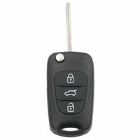 Thumbnail for Fits Hyundai i30 ix35 433MHz ID46 3 Button Car Key Fob