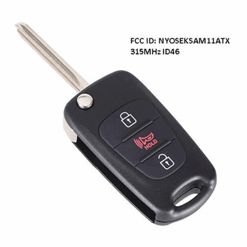 Fits Kia Soul NYOSEKSAM11ATX 2010-2013 315MHz ID46 Car Full Key Fob