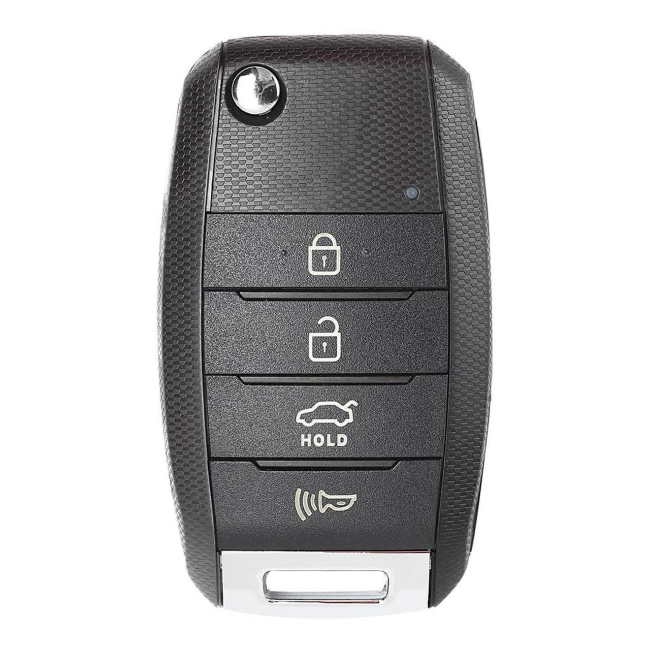 For Kia Soul 2014 - 2017 OSLOKA-875T 433MHz 4 Button Flip Remote Car Key Fob